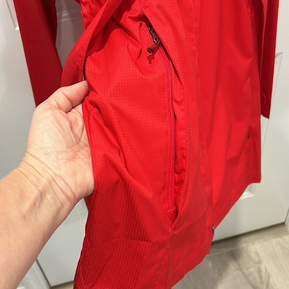 COLUMBIA WINDBREAKER RED SIZE L - Picture 6 of 12